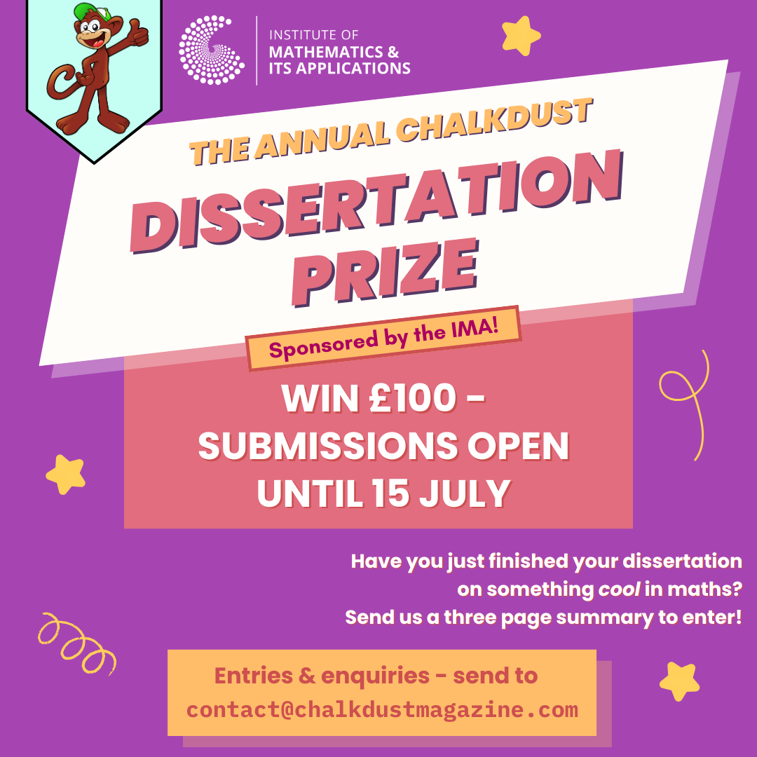 chalkdust dissertation prize 2025